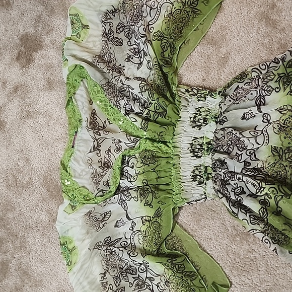 Blooming Rose Tops - Blooming Rose blouse glitter& sequin detail 1x